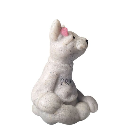 Quarry Critters Cat Cousin Cindy 2000 Figurine Resin Stone Vintage Princess - Picture 2 of 9